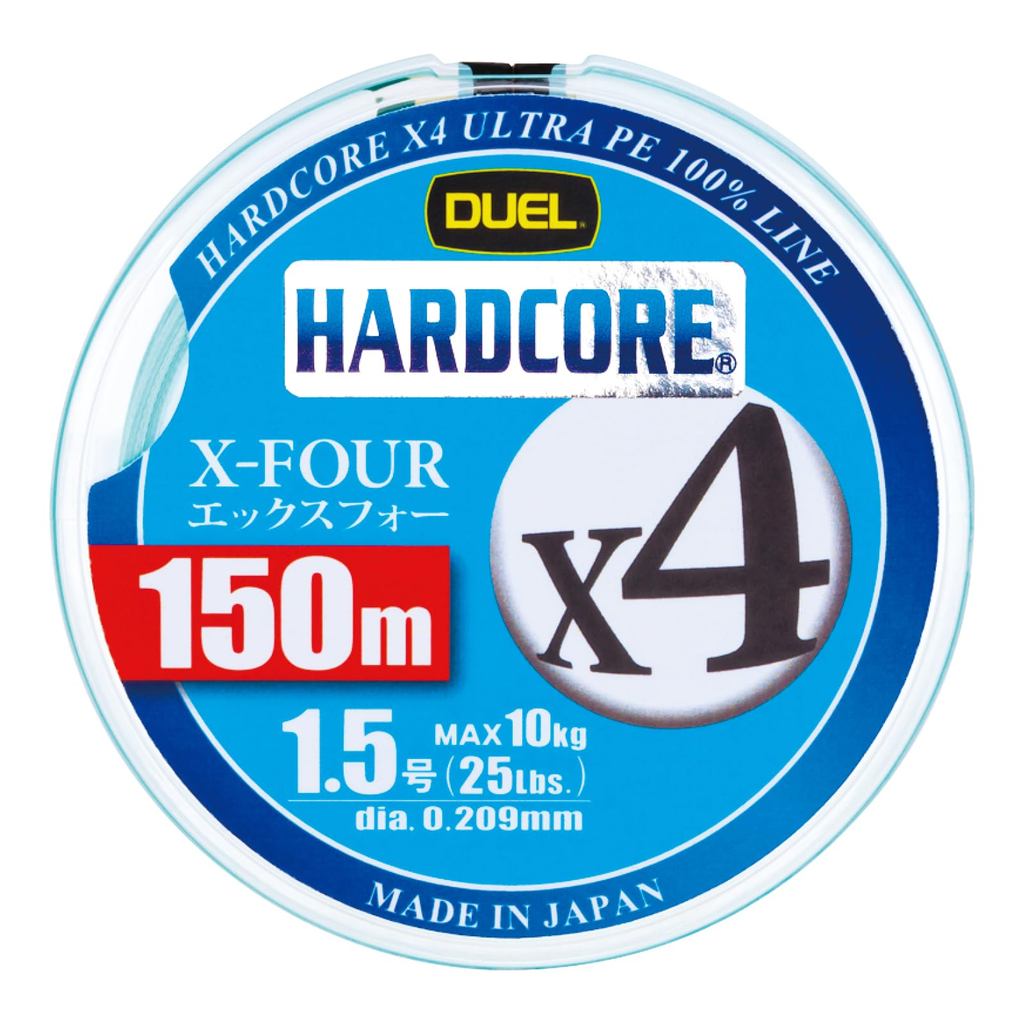 【Direct From Japan】DUEL PE Fishing Line HARDCORE X4 [Line, Fishing Line, Fishing Tackle, High Streng