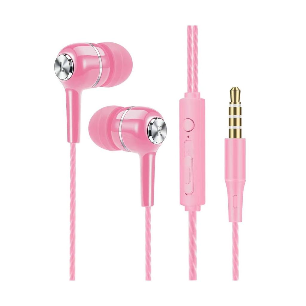 【Direct From Japan】Wired Gaming Earphones with Microphone, Headset for Telework, Kids, Skype, Zoom, 