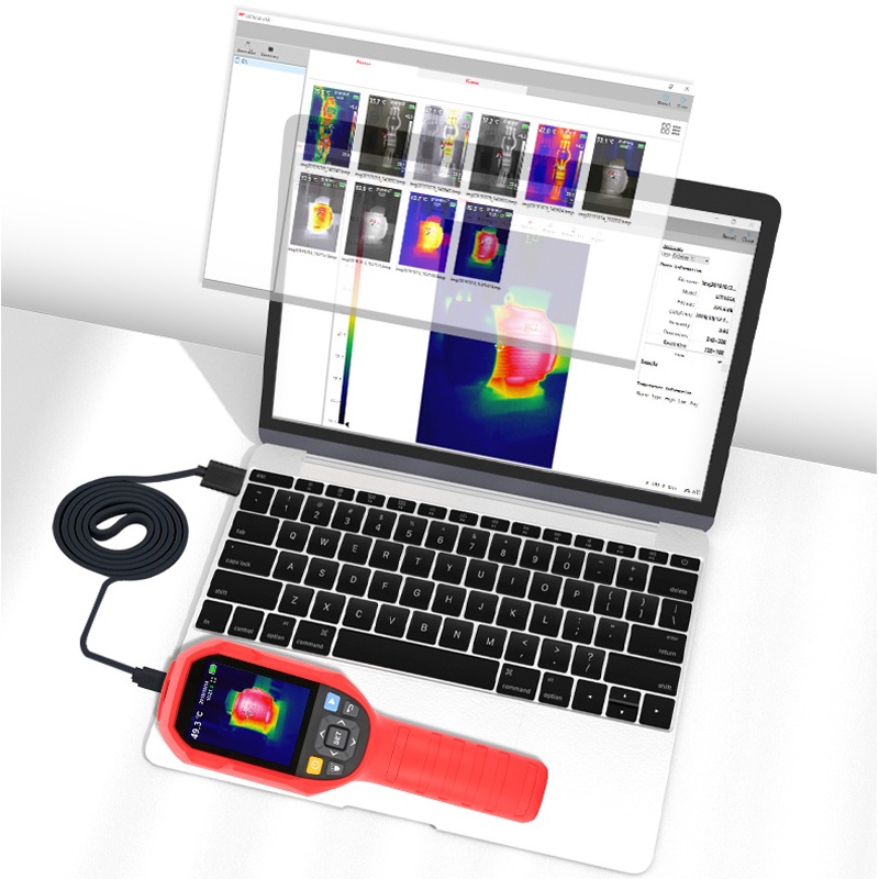 Uni-t Máy Đo Nhiệt Độ Hồng Ngoại uti260b 256 * 192 pixel