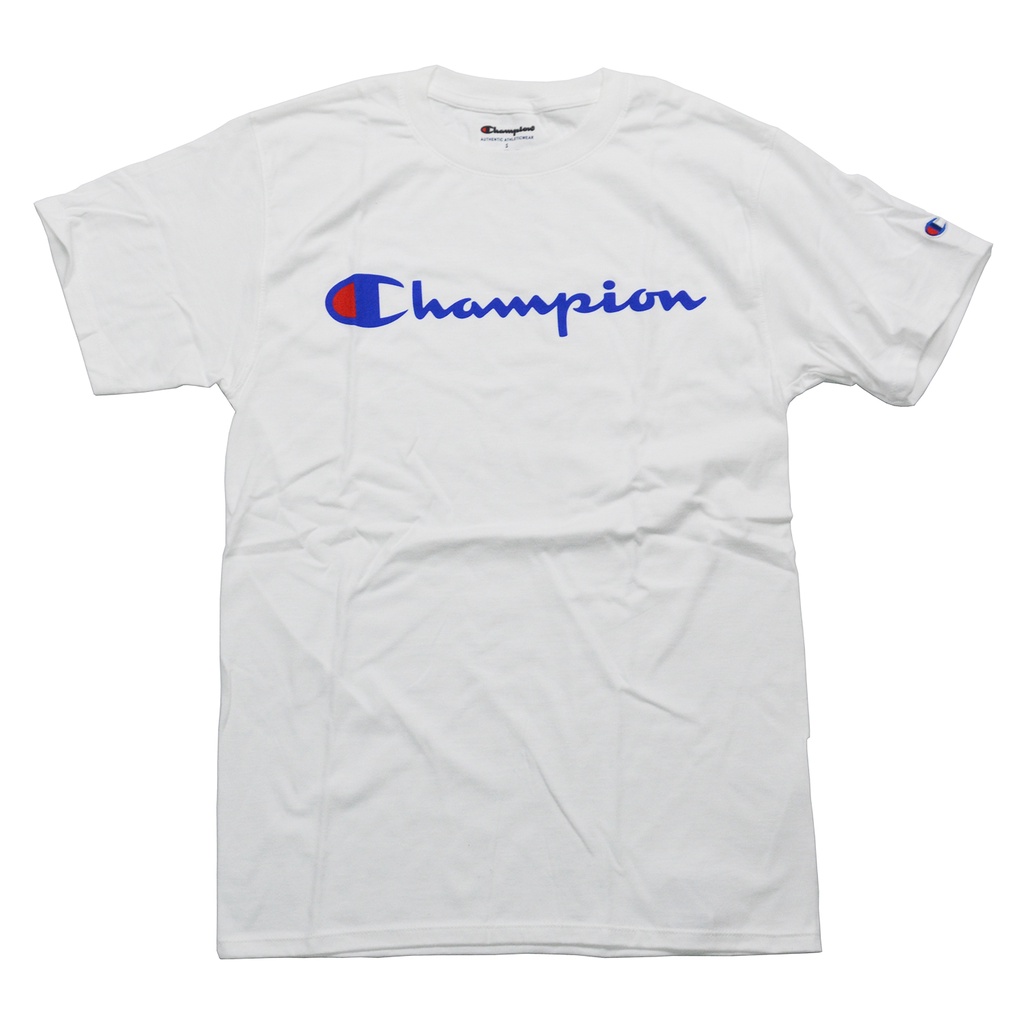 Áo Thun Cotton Tay Ngắn In Logo Champion GT23H Thời Trang Cho Nam Và Nữ