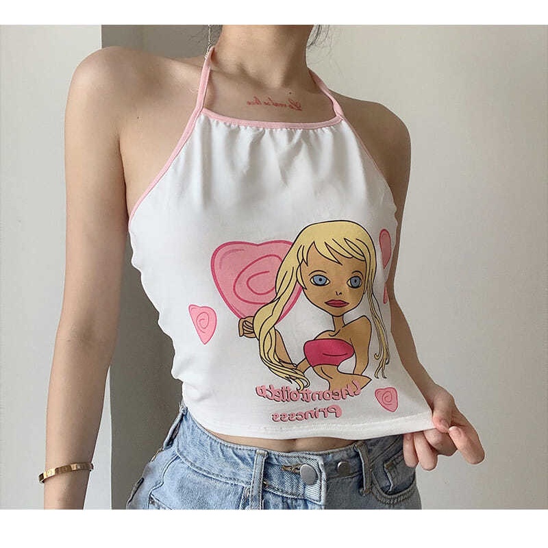 ZHELIHANGFEI Áo Dệt Kim Hai Dây Hở Lưng Dáng Ôm Gợi Cảm Cho Nữ