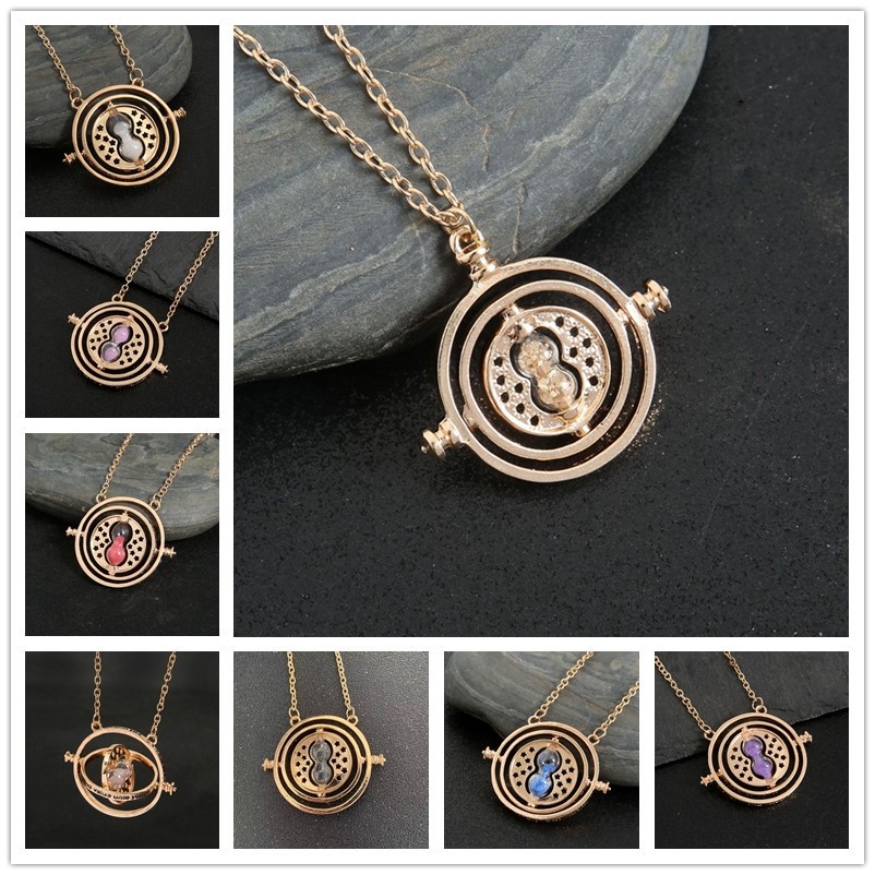 12 chiếc vòng cổ Harry Potter Time Turner Bảo bối Tử thần Snitch Quà sinh nhật Halloween