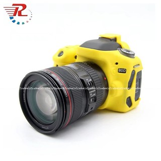 Ốp Silicon Mềm Bảo Vệ Máy Ảnh Canon EOS 80D 80D