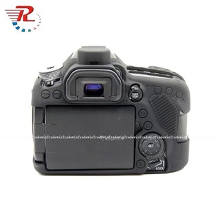 Ốp Silicon Mềm Bảo Vệ Máy Ảnh Canon EOS 80D 80D