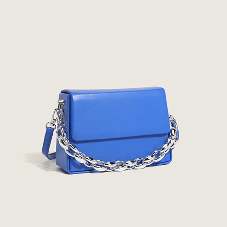 IELGY Túi Đeo Vai Hình Vuông Cỡ Nhỏ Phối Dây Xích Thời Trang Sang Trọng Cho Nữ