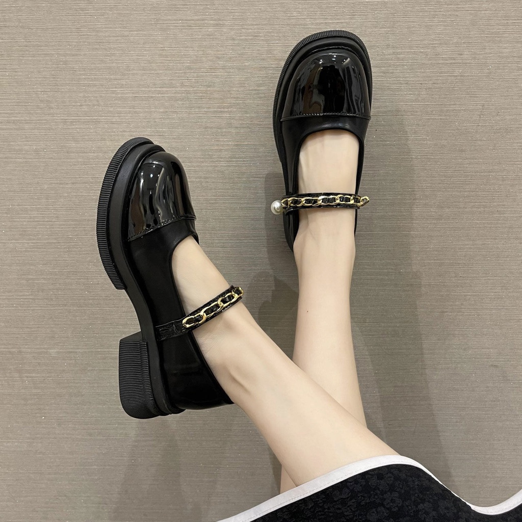 Giày lolita đế cao giày đế dày nhỏ