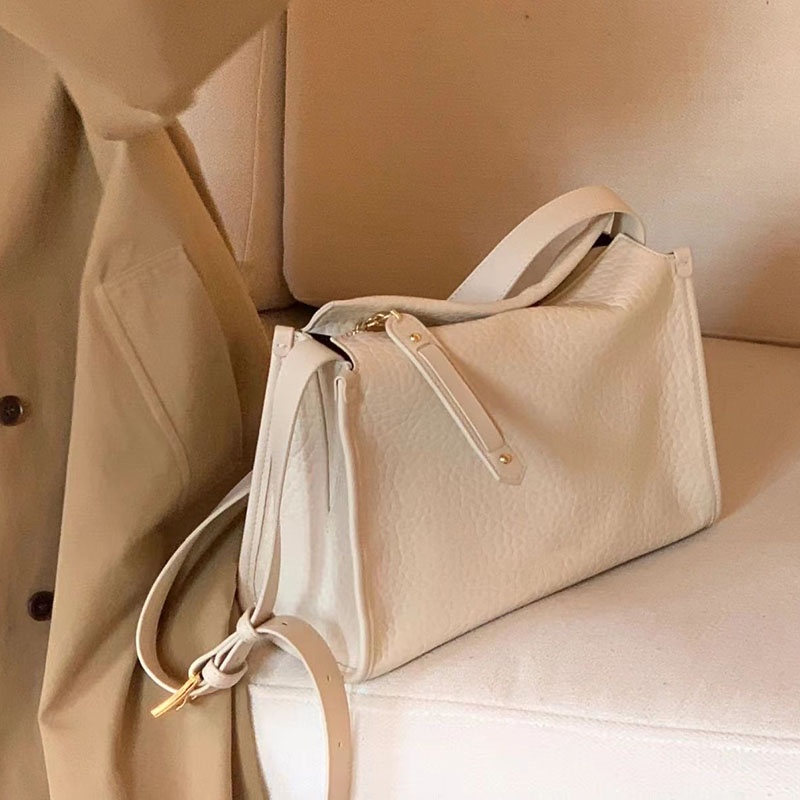 Túi đeo vai / dưới cánh tay IELGY bằng da màu trơn in họa tiết graffiti cổ điển