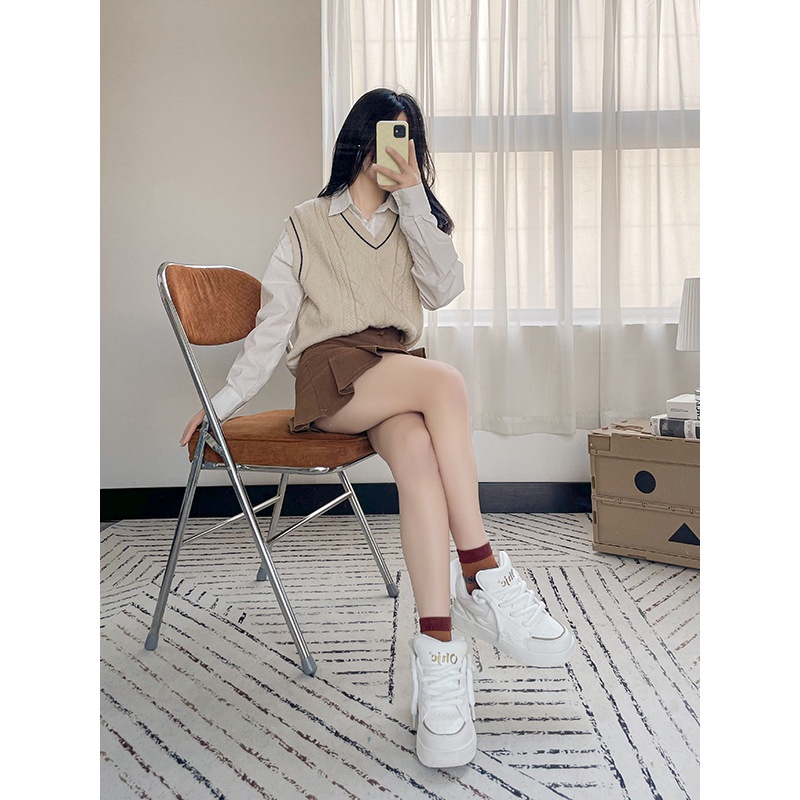 Giày Thể Thao Nữ Đế Dày Thời Trang Hàn Mới