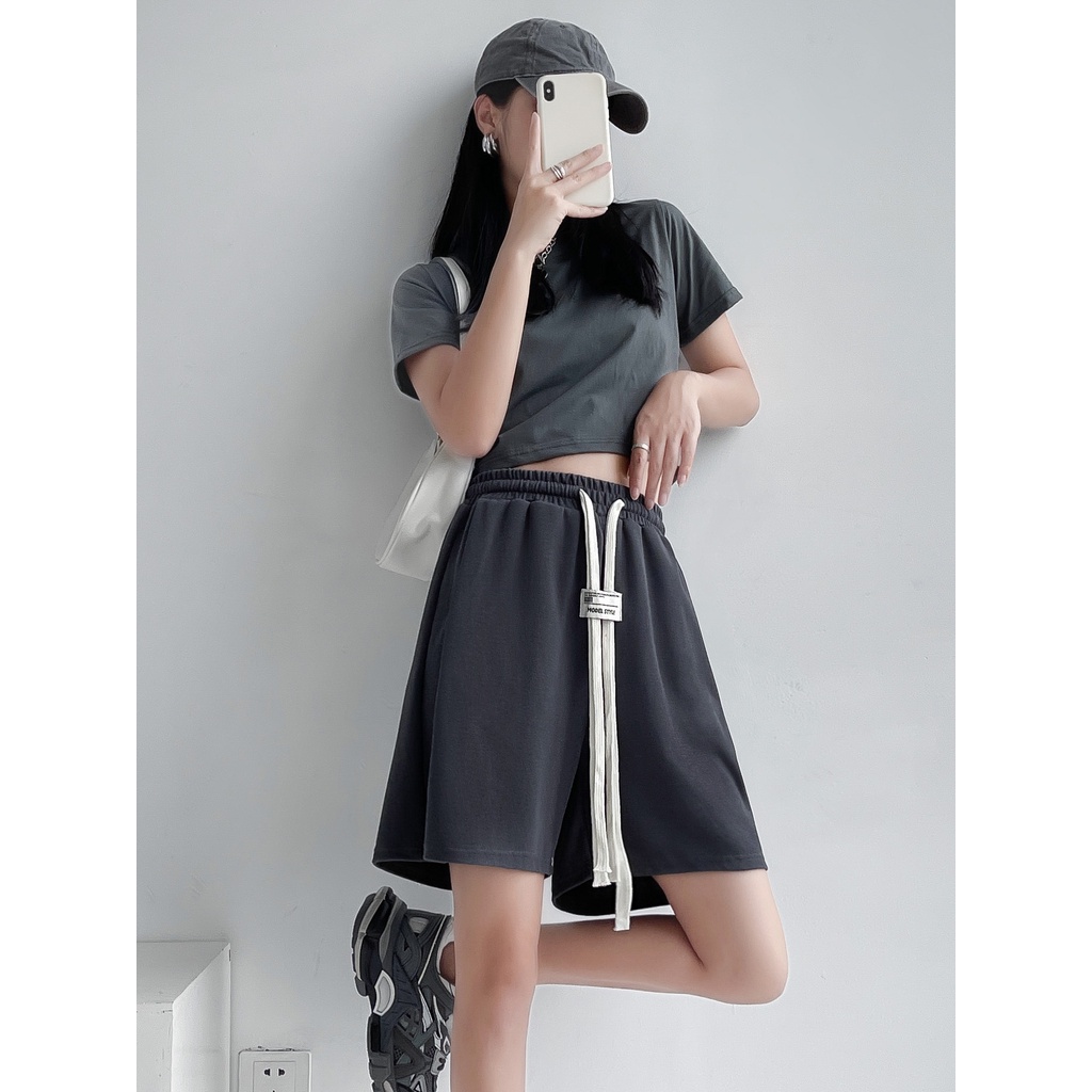 NRVP Quần Short Thể Thao Dáng Rộng Phong Cách Thời Trang Hàn Quốc