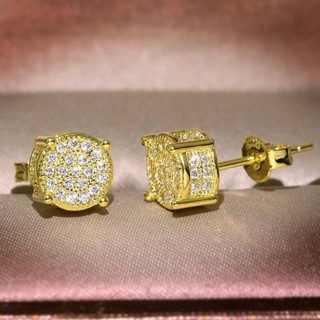 Kilii 925 Silver Needle Four Claw Zircon Earrings