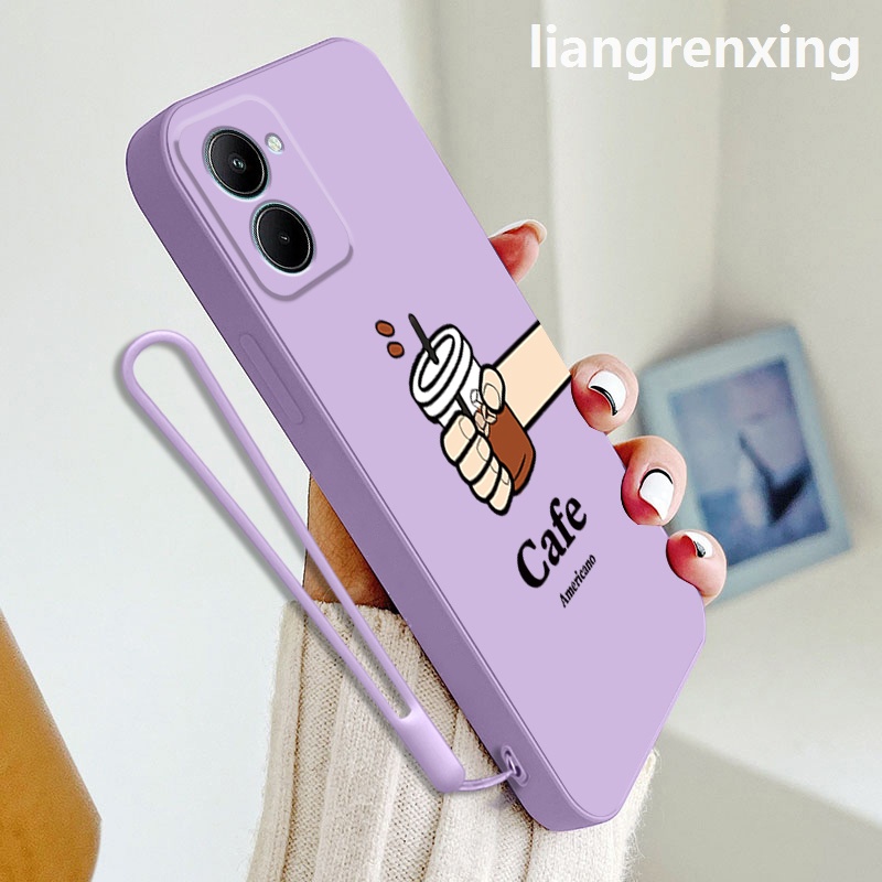 Ốp lưng REALME C33 2022 5G REALME 10 2022 4G REALME C33 2022 5G REALME 10 2022 4G lưng Ốp ĐiệN ThoạI ChốNg SốC Cho REALME C33 2022 5G REALME 10 2022 4G YTKF01 viền vuông cute
