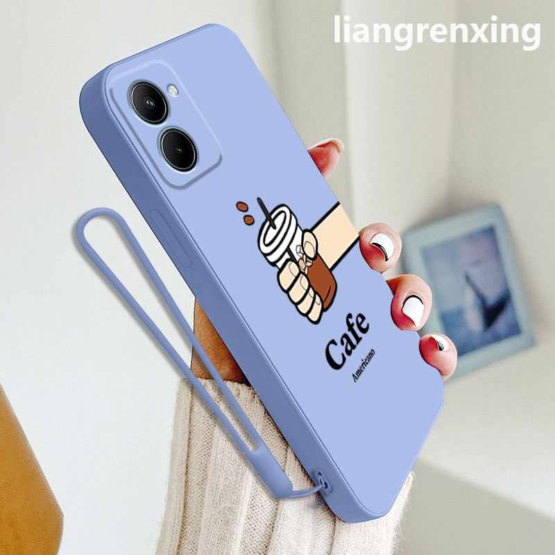 Ốp lưng REALME C33 2022 5G REALME 10 2022 4G REALME C33 2022 5G REALME 10 2022 4G lưng Ốp ĐiệN ThoạI ChốNg SốC Cho REALME C33 2022 5G REALME 10 2022 4G YTKF01 viền vuông cute