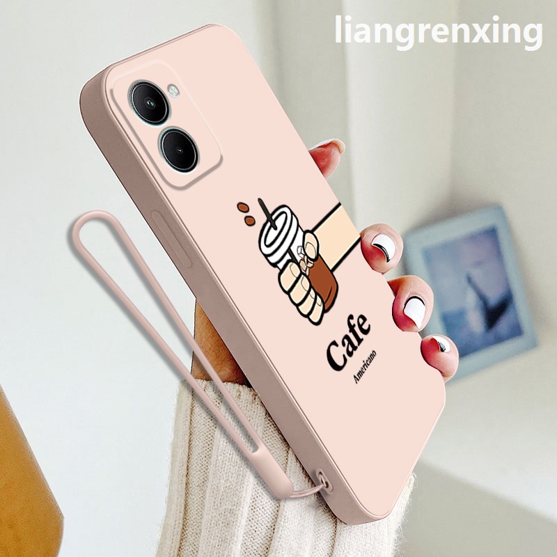 Ốp lưng REALME C33 2022 5G REALME 10 2022 4G REALME C33 2022 5G REALME 10 2022 4G lưng Ốp ĐiệN ThoạI ChốNg SốC Cho REALME C33 2022 5G REALME 10 2022 4G YTKF01 viền vuông cute