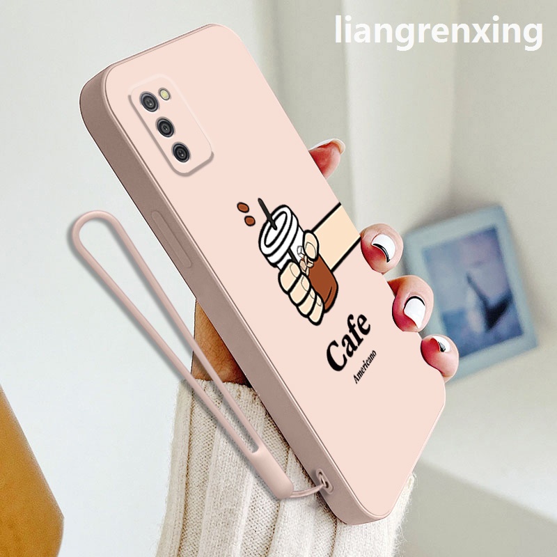 Ốp lưng samsung a03s a02s lưng Ốp Điện Thoại Silicone Mềm Chống Sốc Cho samsung a03s a02s YTKF01 YTKF01 viền vuông cute