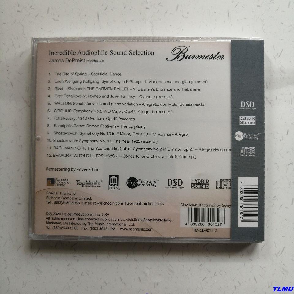 Đĩa cd Sưu Tầm Các Bài Hát Ban Ngày Của berlin burmester Niêm Phong t0426