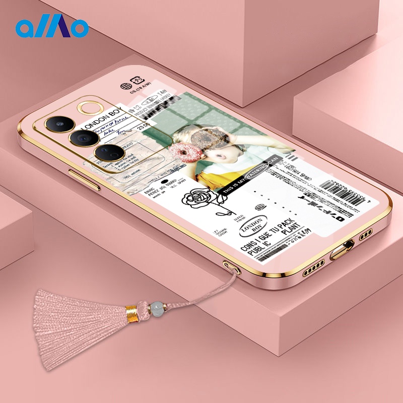 Ốp Điện Thoại Mềm In Chữ Trung Quốc Sáng Tạo Cho Vivo V29 V27 V27e V27 Pro Vivo V25 V25e V25 Pro Vivo Y78 + 5G