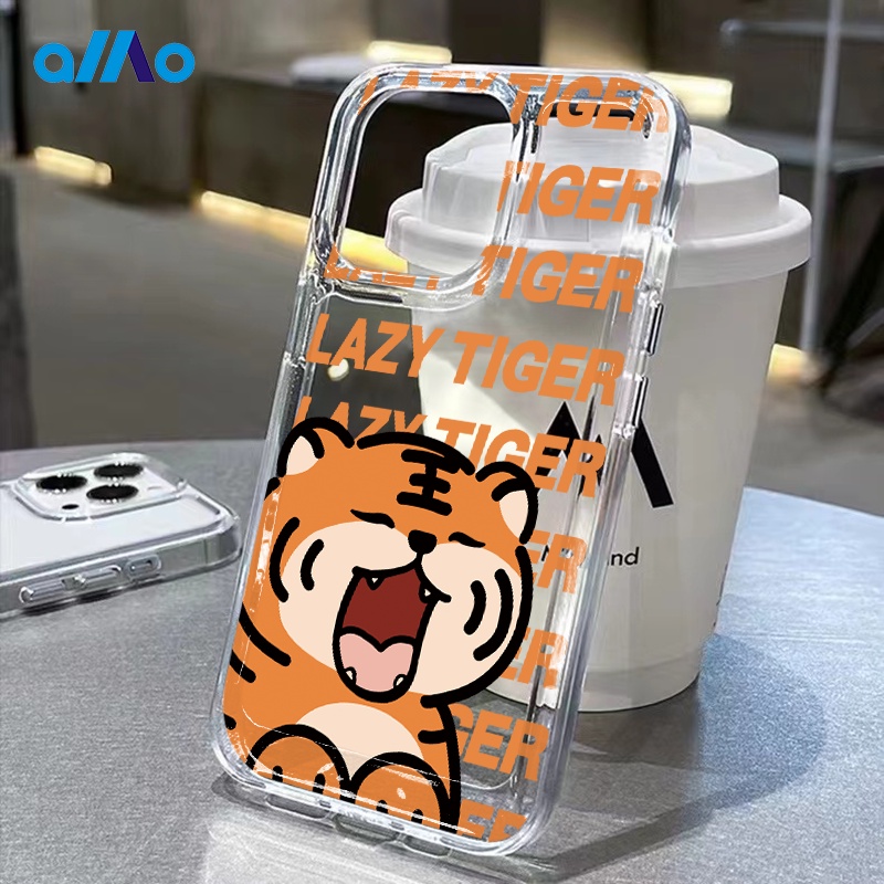 Ốp Điện Thoại Mềm Trong Suốt Hình Hổ Cho Iphone 14 Pro Max 14 Plus 13 11 12 7plus X Xr Xs Max 8 7 Se2020