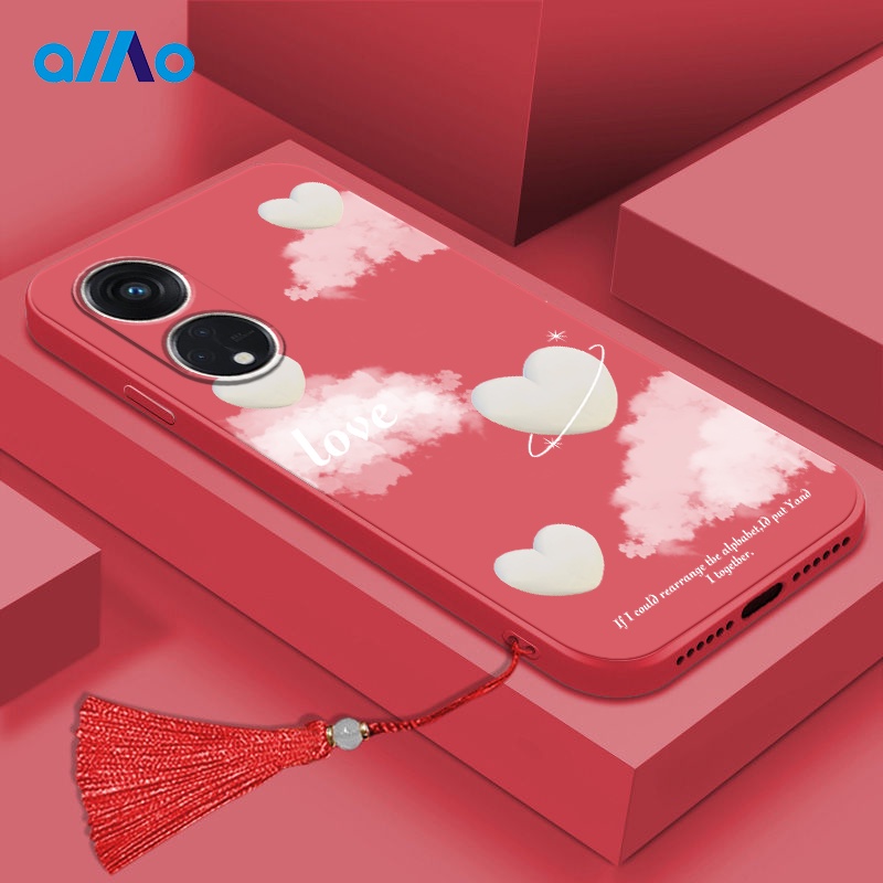 Ốp Điện Thoại Mềm Hình Đám Mây Cho Oppo A98 5g A78 5g Reno8 T 4g 5g A17k A17 A77s A77 5g A57 A55 A16 A15 2022