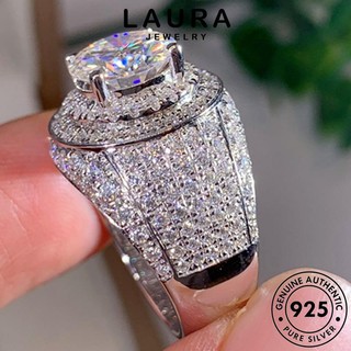 Nhẫn Mạ Bạc 925 Đính Đá Moissanite M079