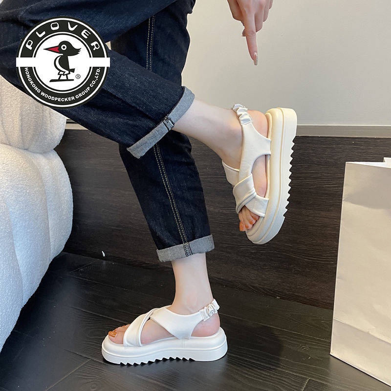 Giày Sandal Đế Dày Phong Cách Thời Trang Roman Dành Cho Nữ