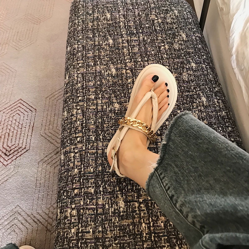 Sandal Đế Bằng Năng Động Thời Trang Dành Cho Mùa Hè