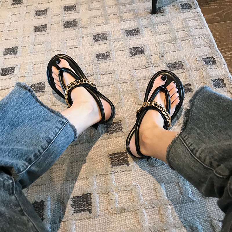 Sandal Đế Bằng Năng Động Thời Trang Dành Cho Mùa Hè