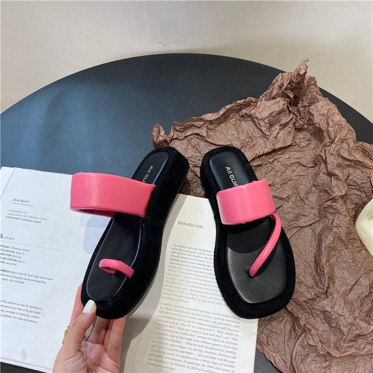 Giày Sandal Đế Dày Thời Trang Mùa Hè Hàn Quốc