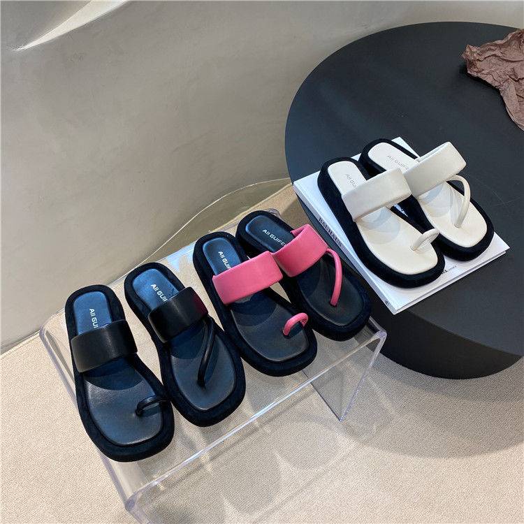 Giày Sandal Đế Dày Thời Trang Mùa Hè Hàn Quốc