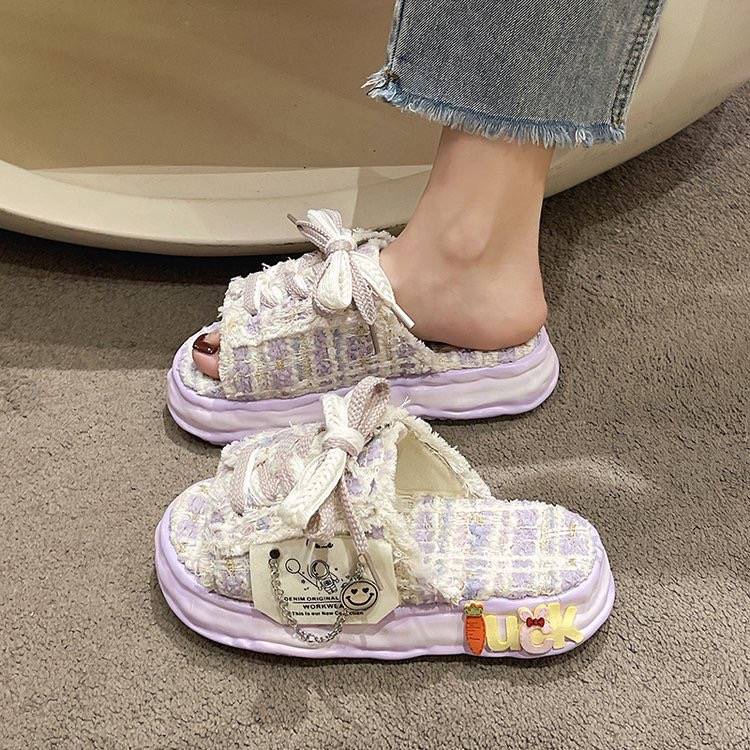 Dép Quai Ngang Họa Tiết Graffiti Thời Trang Mùa Hè Cá Tính