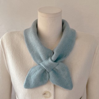 Khăn choàng len cashmere màu trơn dễ phối đồ phong cách anh quốc cho nữ
