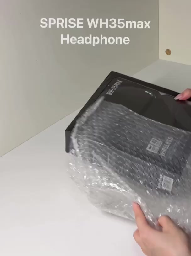 Tai nghe Bluetooth SPRISE WH35 bạc HiFi không dây chụp tai có Mic chơi game / Âm nhạc có thể gập lại qua tai Tai nghe thể thao TF / AUX | BigBuy360 - bigbuy360.vn