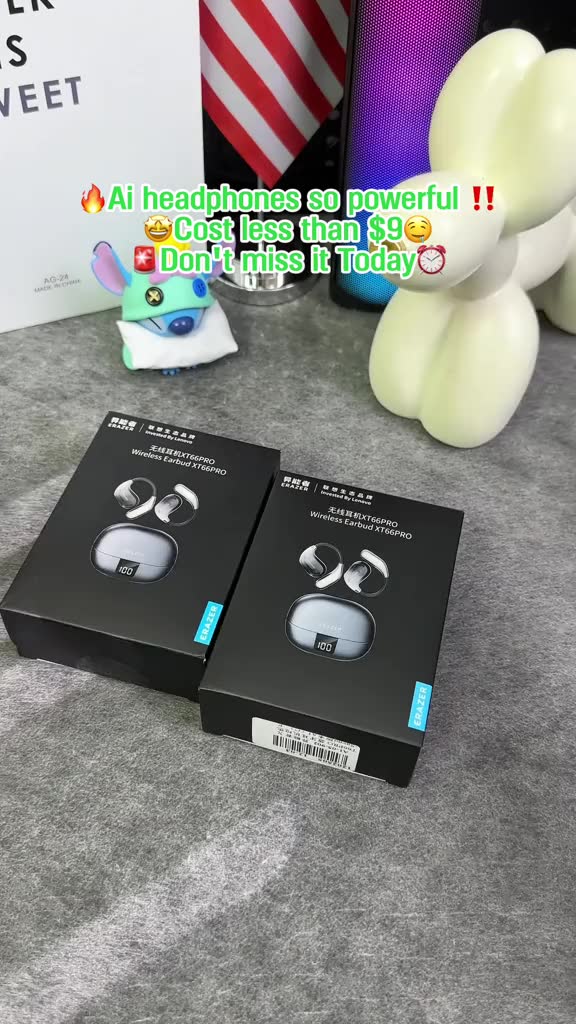 Lenovo ERAZER XT66 PRO Tai nghe AI Translator Tai nghe Bluetooth Tai nghe ASMR Tai nghe không dây Màn hình LED tuổi thọ cao 13 giờ Tai nghe không dây Bluetooth 5.4 có đèn LED Touc | BigBuy360 - bigbuy360.vn