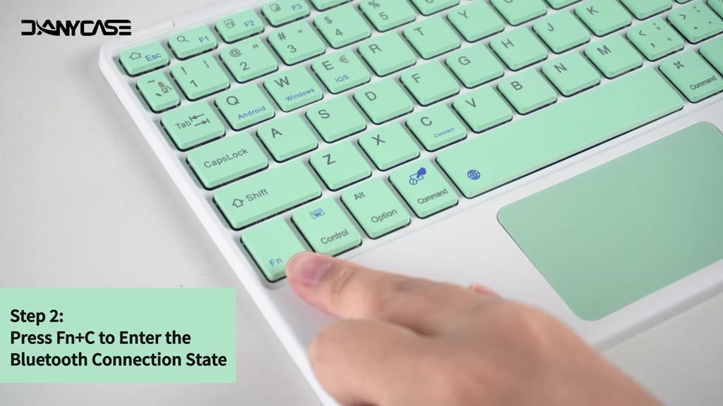 Bàn Phím bluetooth Không Dây Cảm Ứng Thông Dụng Cho android windows ios Tablet | BigBuy360 - bigbuy360.vn