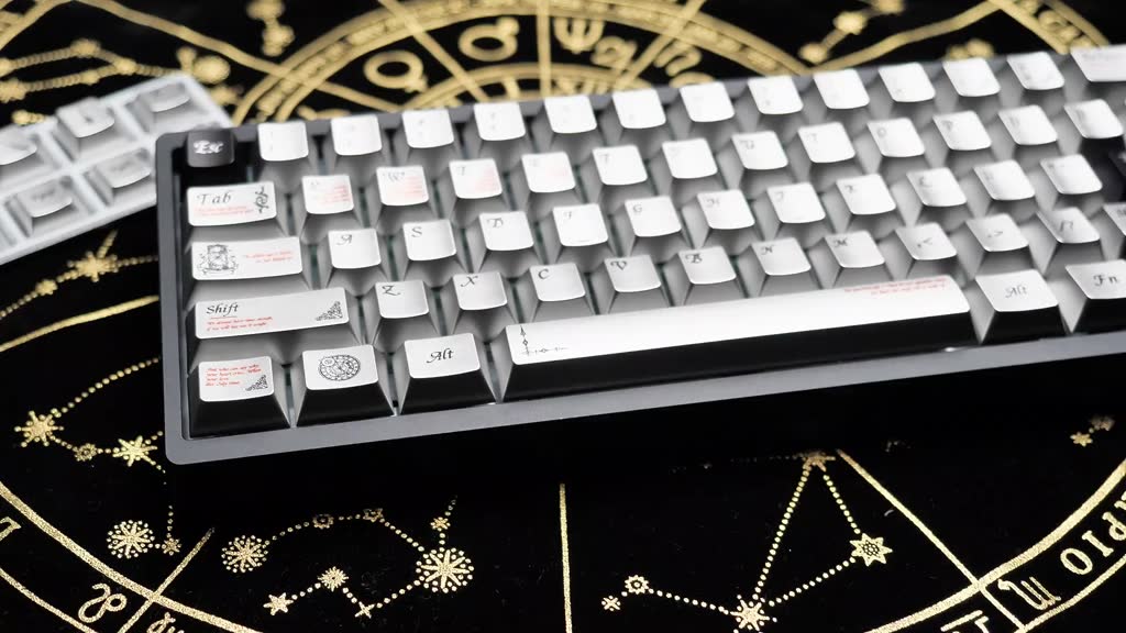 Bộ Keycaps phủ kim loại Womier Timeless 112 phím Cherry Profile dành cho bàn phím cơ 61 / 64 / 66 / 68 / 84 / 87 phím | BigBuy360 - bigbuy360.vn