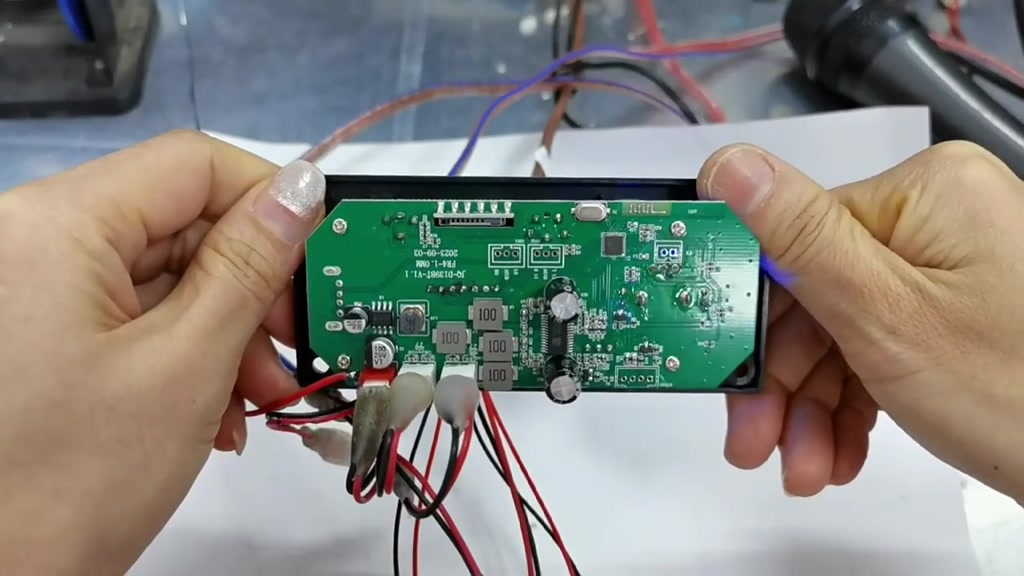 Bộ khuếch đại 100W Bluetooth 5.0 DIY MP3 WAV Bộ giải mã DC 12V 50W Xe không dây USB Máy nghe nhạc MP3 Khe cắm thẻ TF USB FM với Mic 3,5 mm | BigBuy360 - bigbuy360.vn