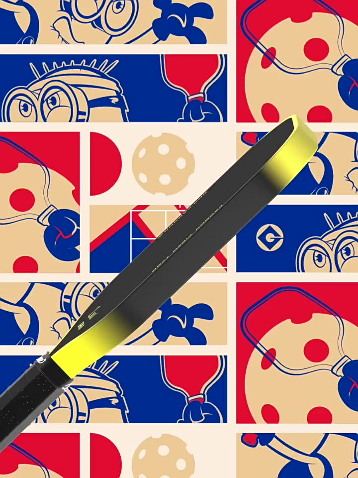 LUZZ Vợt Pickleball Minions Cannon Paddle T700 Bề Mặt Ma Sát Carbon | Đúc Nhiệt | BigBuy360 - bigbuy360.vn