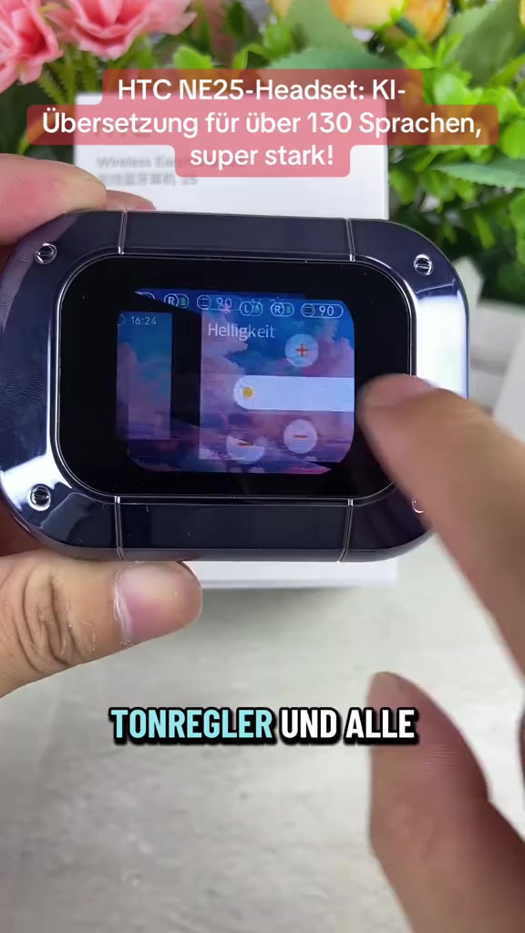HTC NE25 tai nghe phiên dịch Tai nghe được trang bị màn hình cảm ứng LED bluetooth v5.4 Chất lượng âm thanh HiFi Tuổi thọ pin cực dài | BigBuy360 - bigbuy360.vn