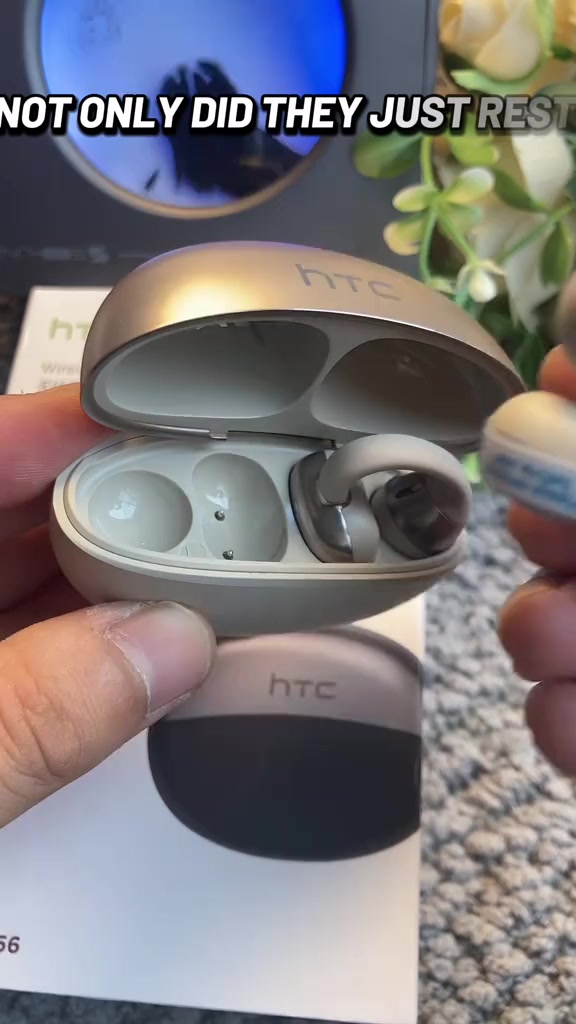 Bảo hành một năm HTC NE56 AI Dịch thuật thời gian thực Tai nghe BluetoothTWS Bluetooth 6.0 Chất lượng âm thanh HiFi IPX5 Tai nghe không dây chống nước | BigBuy360 - bigbuy360.vn