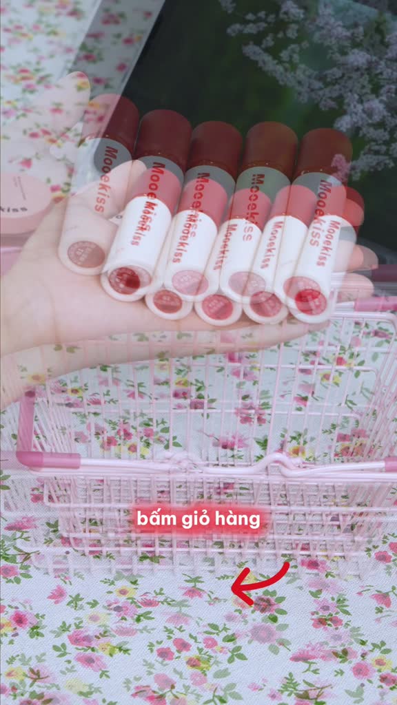 [KOL Combo 2] Son môi mờ Mooekiss không nhòe có kết cấu mượt mà giúp làm sáng màu môi và tạo ra đế mờ tự nhiên | BigBuy360 - bigbuy360.vn
