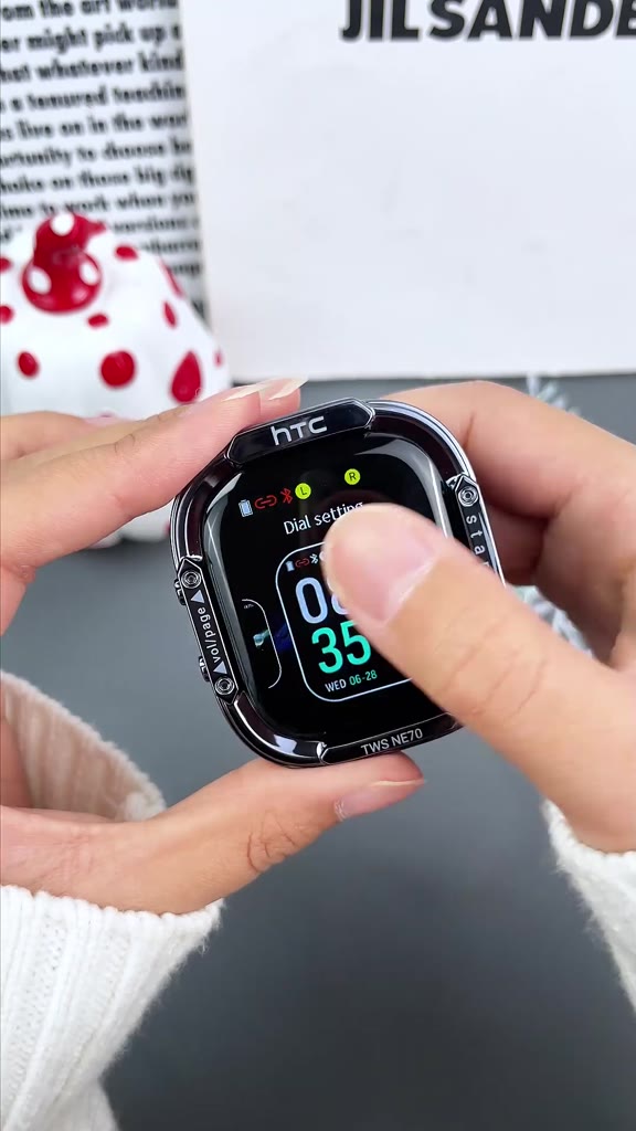 Tai nghe HTC Futuristic Mecha - Tai nghe không dây lấy cảm hứng từ khoa học viễn tưởng với vỏ màn hình cảm ứng thông minh & 360° Tai nghe Bluetooth âm thanh vòm NE70 【 TikTok Assistant 】 | BigBuy360 - bigbuy360.vn