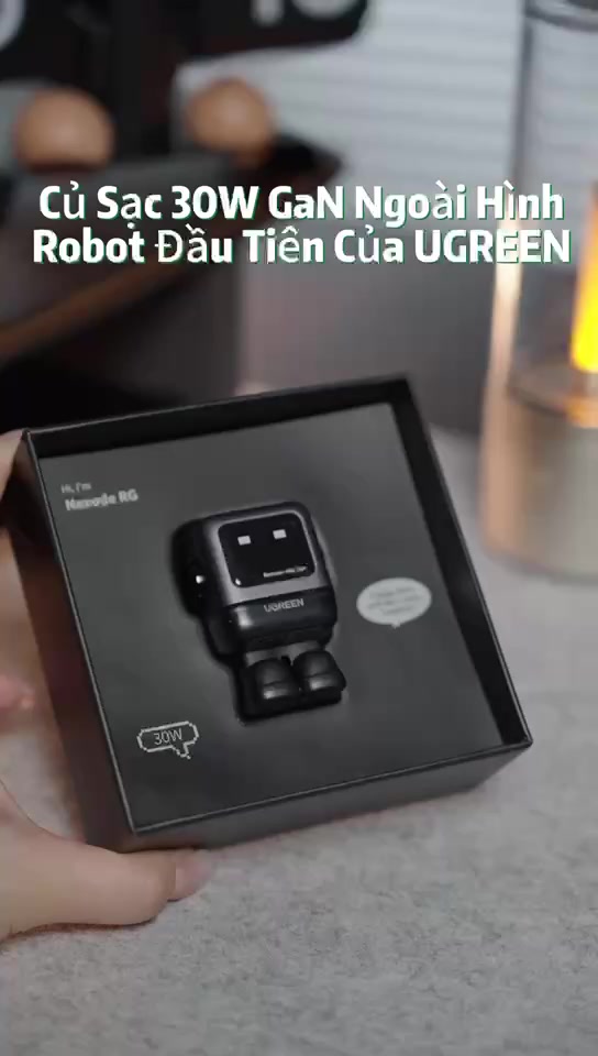UGREEN Củ sạc nhanh Nexode Robot UGREEN Uno 30W 65W cho iPhone 18 Pro Max iPhone 17 Pro Max iPhone 16 Pro max | Công nghệ GaN Củ Sạc sb c mini Công nghệ PD3.0/QC4.0/PPS Cho iphone 15/14 / 14 pro max / macbook air / ipad pro / ipad mini | BigBuy360 - bigbuy360.vn