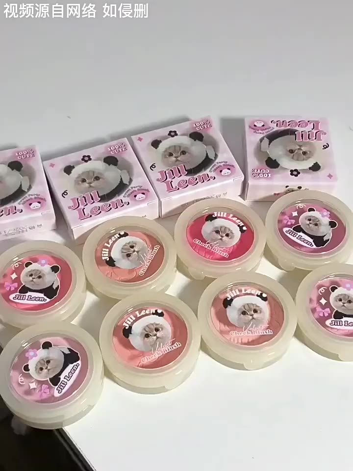 Jill LEEN Blush Matte Chống Thấm Nước Blush Tím Làm Sáng Tinh Tế Độ Bóng Cao | BigBuy360 - bigbuy360.vn