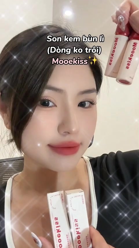 Son lì Mooekiss công nghệ khóa màu, không dính cốc, bảng 6 màu dễ dùng hằng ngày, thiết kế gọn nhẹ 3g | BigBuy360 - bigbuy360.vn