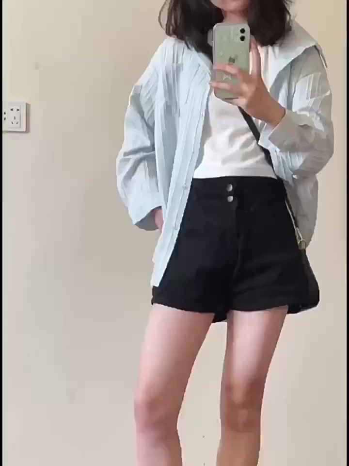 Ao sơ mi nữ dài tay form rộng áo nữ đẹp Cách Tân Dáng áo sơ mi kiểu | BigBuy360 - bigbuy360.vn