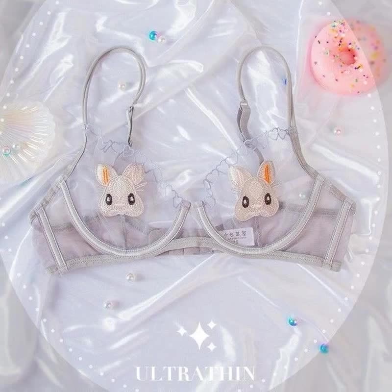 Gợi Cảm Ngọt Ngào Phong Cách Thỏ Quần Lót Phối Cảnh Cám Dỗ Ren Ngực Nhìn Lớn Tập Hợp Áo Ngực Siêu Mỏng Mềm Mại Thoải Mái Lưng Đẹp Thoáng Khí Bộ Áo Ngực Nữ | BigBuy360 - bigbuy360.vn