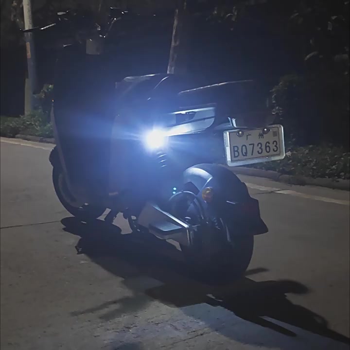 Đèn xe máy LED Vị trí điều khiển từ xa RGB