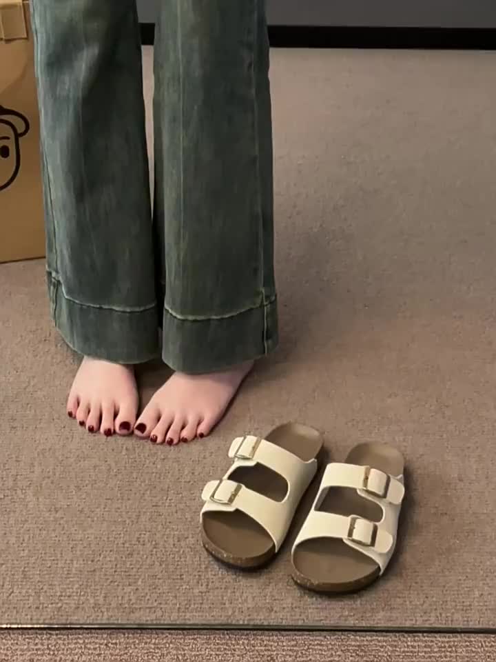 Size 35-45 Thời Trang Hàn Quốc Y2K Retro Dép Nữ Đế Dày Phong Cách Ngoài Trời Chống Trơn Trượt Nhẹ Kỳ Nghỉ Màu Sắc Phù Hợp Với Mặc Bên Ngoài Đế Mềm Lười Một Chân Bàn Đạp Birken Dép St | BigBuy360 - bigbuy360.vn