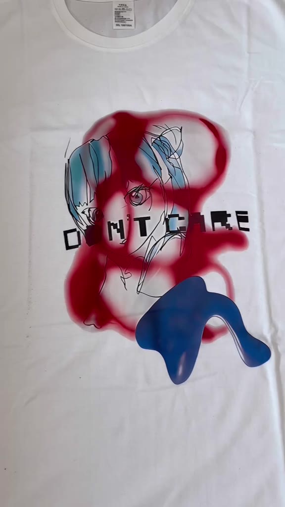 Áo thun Cotton KPOP AESPA KARINA cỡ lớn thời trang Hàn Quốc dáng rộng “DON `T CARE ” Áo thun ngắn tay in hình dành cho nam và nữ Áo sơ mi thường ngày đường phố mùa hè Tee | BigBuy360 - bigbuy360.vn