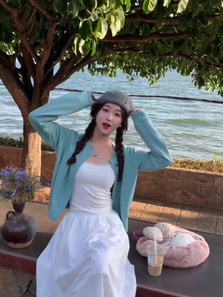 YAYUAN Cardigan phụ nữ dài tay đan  màu vàng | BigBuy360 - bigbuy360.vn