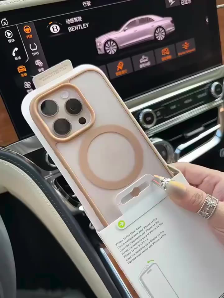 Ốp Lưng Trong Suốt Từ Tính Cho iPhone 17 16 15 14 13 12 11 X Xs Pro Max 7 8 Plus | BigBuy360 - bigbuy360.vn